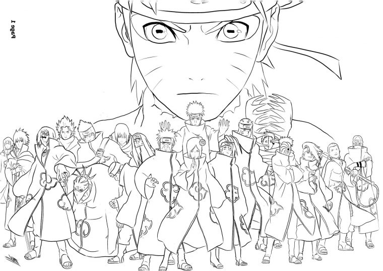 14 Divers Coloriage Naruto Shippuden Stock – Coloriage avec Naruto Shippuden Dessin A Imprimer