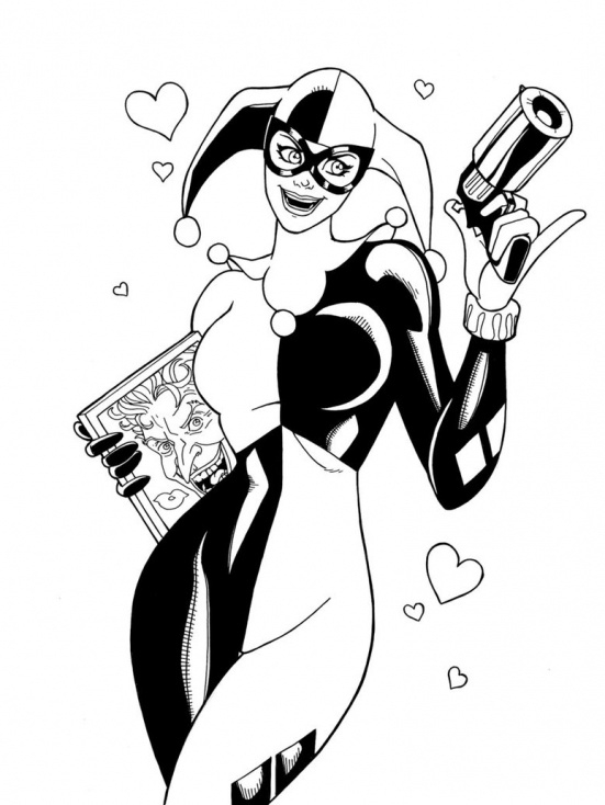 14 Nouveau De Dessin Harley Quinn Photos – Coloriage encequiconcerne Dessin A Imprimer Harley Quinn