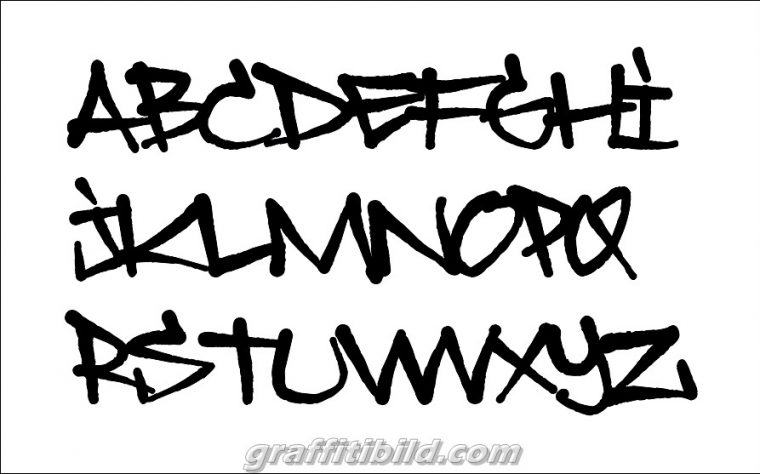 15 Ideen Für Graffiti Tags Abc Styles – Graffiti Schrift intérieur Wie Viele Buchstaben Hat Das Alphabet