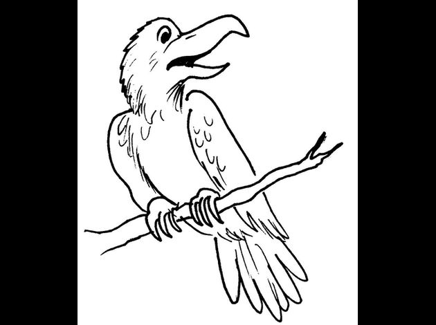 301 Moved Permanently concernant Coloriage Corbeau