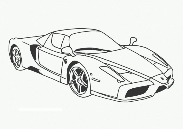 34 Dessins De Coloriage Voiture De Course À Imprimer Sur encequiconcerne Coloriage De Voiture De Sport