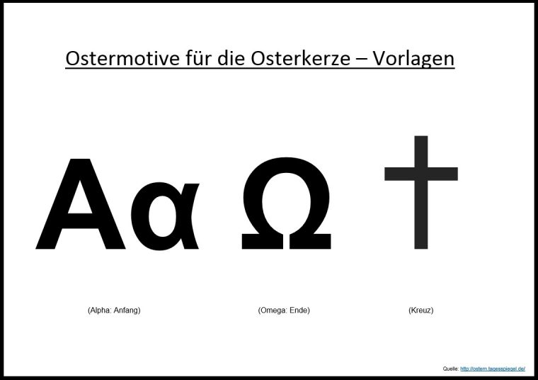 39 Kirchliche Symbole Zum Ausdrucken – Besten Bilder Von concernant Ostern Christliche Bedeutung