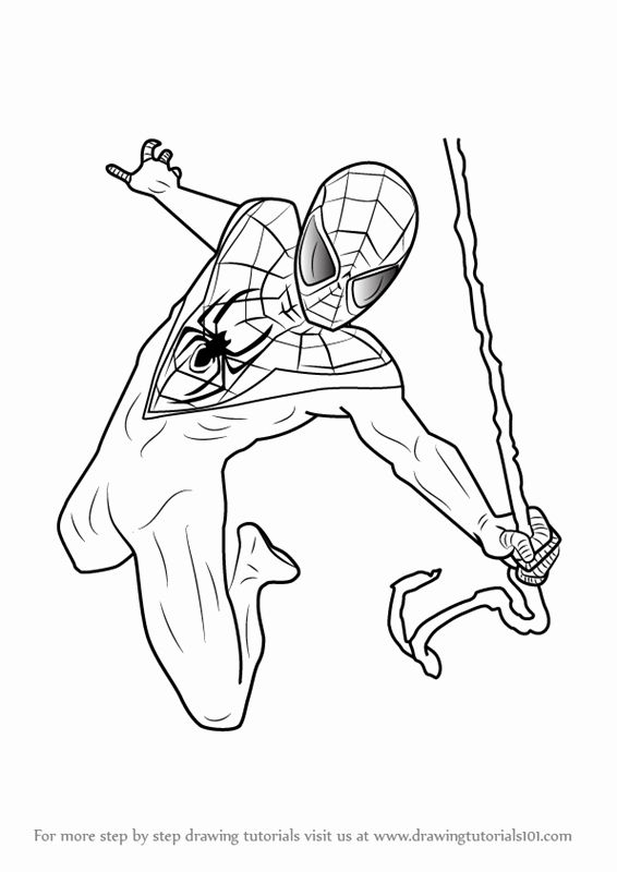 miles morales coloring page