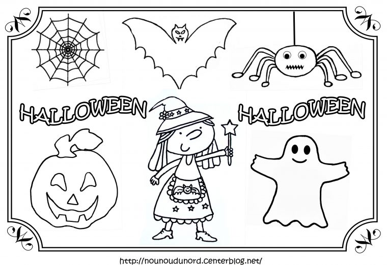 99 Dessins De Coloriage Halloween A Imprimer Qui Fait Peur à Coloriage Halloween A Imprimer Qui Fait Peur