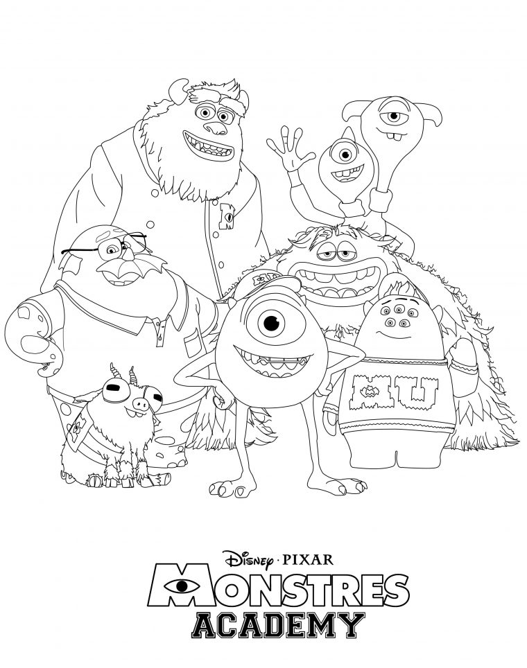 monster coloring pages