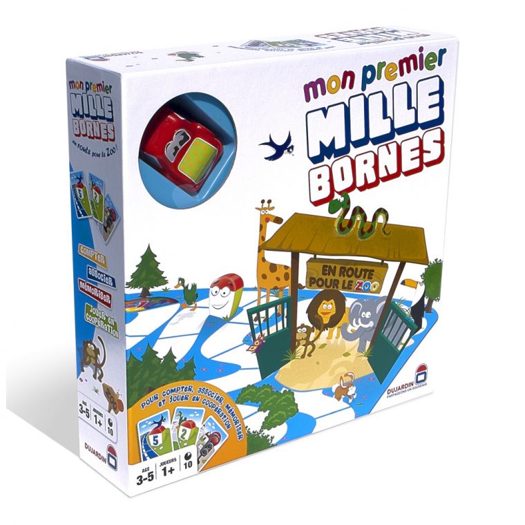 Acheter Mon Premier Mille Bornes – Tous Au Zoo – Jeu De serapportantà Generique Robocar Poli