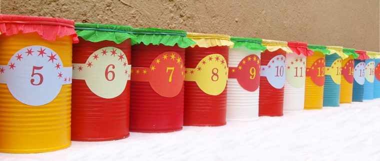 Adventskalender Basteln: Vorlagen Zum Selber Machen intérieur Bastelanleitung Adventskalender Basteln