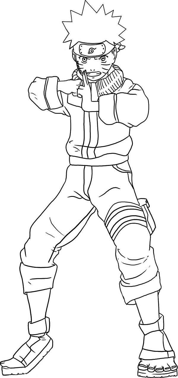 Amazing Naruto Coloring Page – Download & Print Online concernant Coloriages Naruto