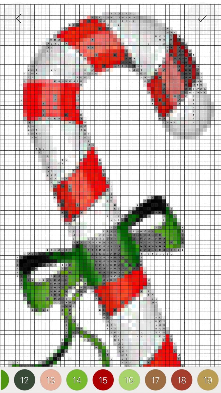 Android Için Christmas Pixel Art Adult Santa Color By destiné Pixel Art Sapin De Noël