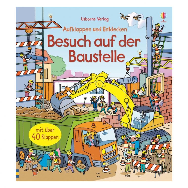 Aufklappen Und Entdecken: Besuch Auf Der Baustelle. Ab 5 pour Berufe Auf Der Baustelle