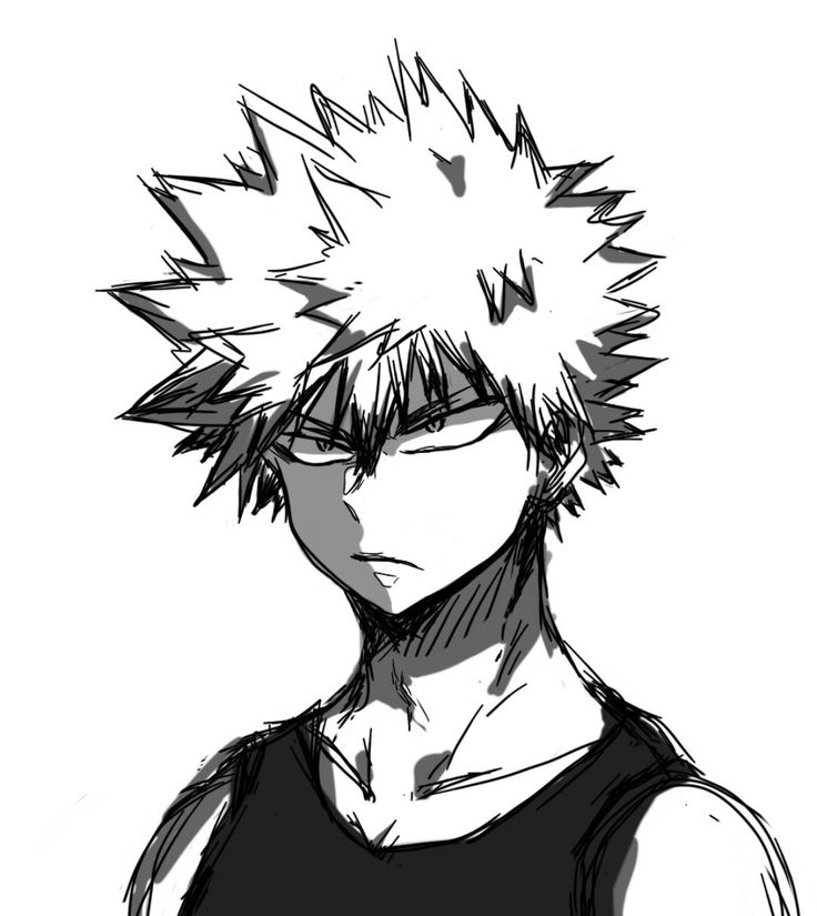 Bakugou Katsuki | Sketches, Hero, My Hero Academia Manga intérieur Coloriage Mha