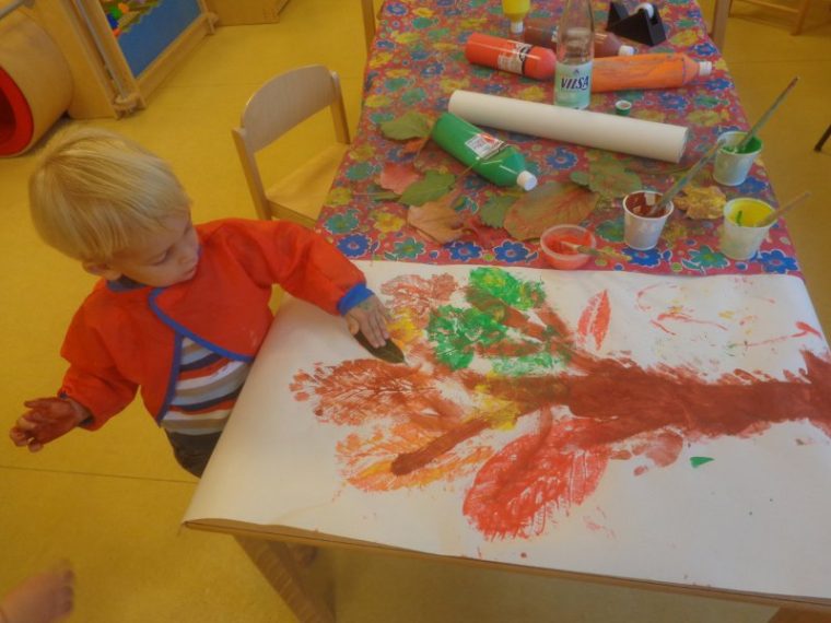 Basteln Krippe Herbst | Dansenfeesten serapportantà Basteln Krippenkinder