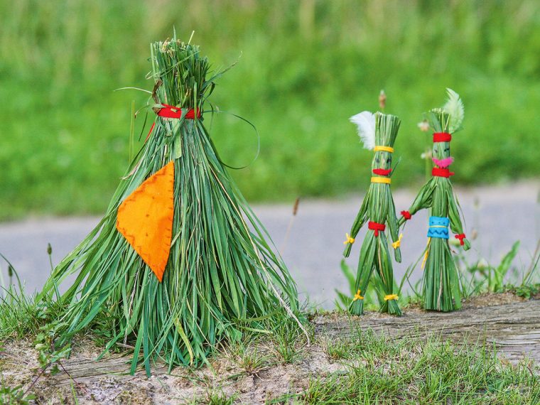 Basteln Mit Kindern – Kostenlose Bastelvorlage Natur pour Thema Indianer Grundschule