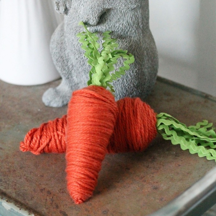 Basteln Mit Wolle Oder Wie Sie Fantastische Osterdeko intérieur Mit Wolle Basteln Mit Kindern