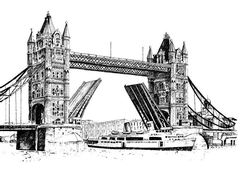 Beautiful Movie Stars Ii The Sequel – The Optics Talk dedans Coloriage Tower Bridge