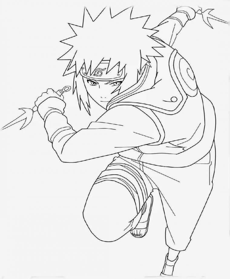 Best Naruto Coloring Pages – Coloring Home à Coloring Naruto
