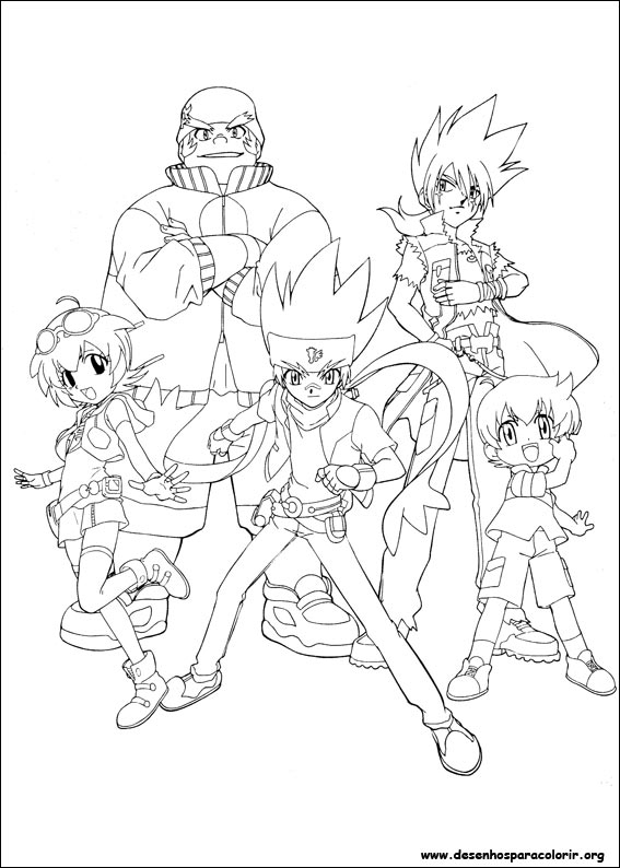 Beyblade Para Colorir dedans Coloriage Beyblade Turbo