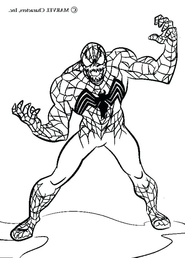 Black Spiderman Coloring Pages At Getcolorings | Free pour Spiderman Noir Coloriage