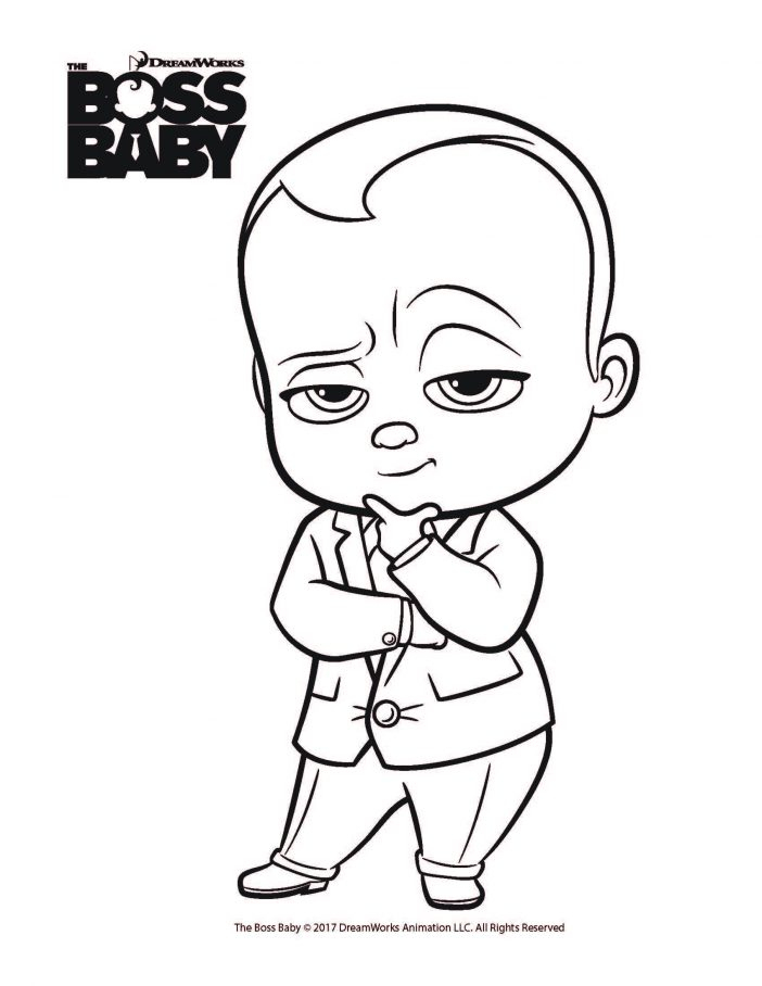 Boss Baby Printables, Free Coloring Printables For The encequiconcerne Coloriage Baby Boss