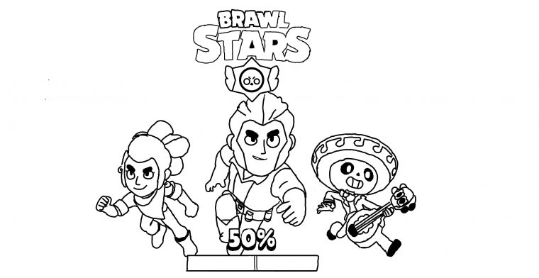 Brawl Stars Box Coloring Pages – Coloring And Drawing avec Dessin A Imprimer Brawl Star