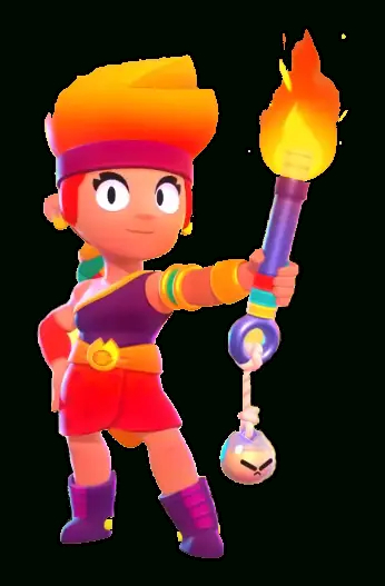 Brawl Stars: Tout Sur Amber serapportantà Dessin Brawl Stars En Couleur