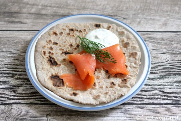 Brot: Roggen-Fladenbrot – Isländisches Flatbrauð – Brotwein avec Ungesäuertes Brot Backen