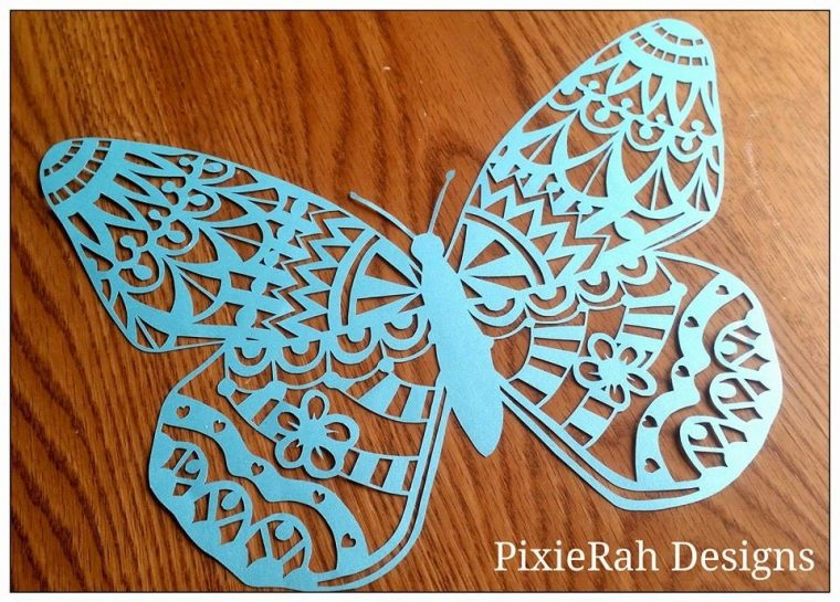 Butterfly Paper Cutting Template Personal Use By concernant Scherenschnitt Schmetterling