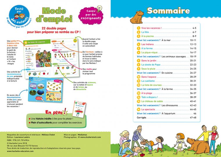 Cahier De Vacances Maternelle Gratuit A Imprimer avec Cahier De Vacances Gratuit A Imprimer