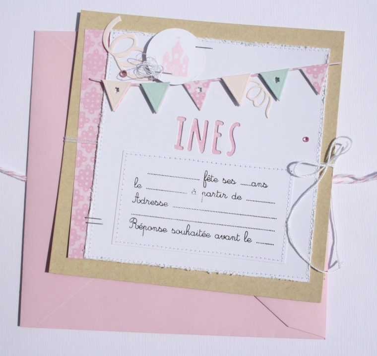 Carte Invitation Anniversaire Fille, Carte Anniversaire pour Carte Invitation Anniversaire