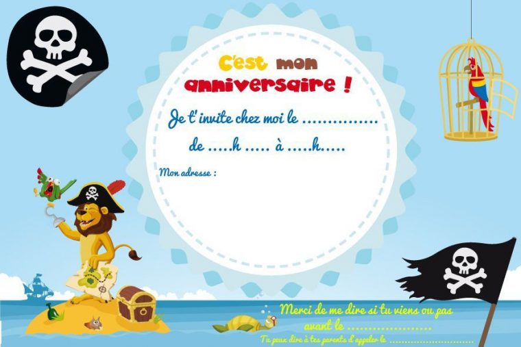 Carte Invitation Anniversaire Gratuite À Imprimer concernant Carte D Invitation Gratuite À Imprimer