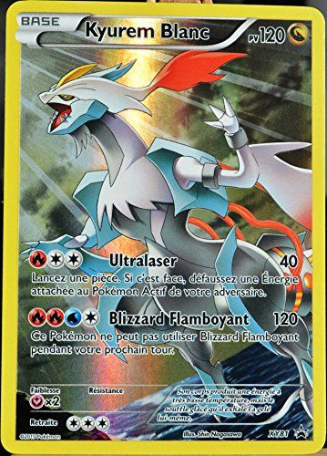 Carte Pokémon Xy81 Kyurem Blanc 120 Pv – Full Art Promo pour Dessin Pokemon Dracaufeu En Couleur