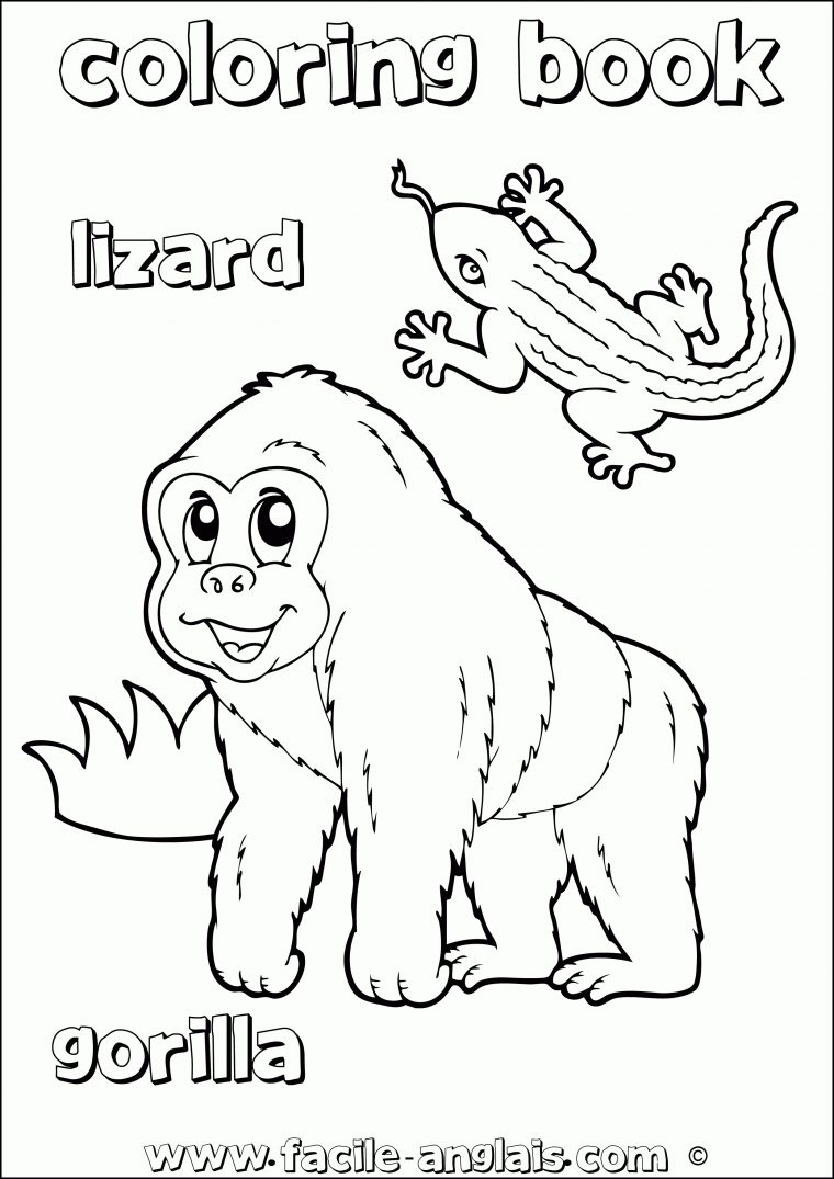 Coloriage À Imprimer – Anglais Facile | Cours Et Exercices concernant Coloriage En Anglais