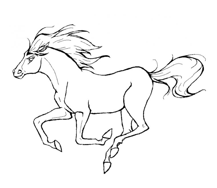 Coloriage À Imprimer Cheval à Coloriage Cheval Dressage