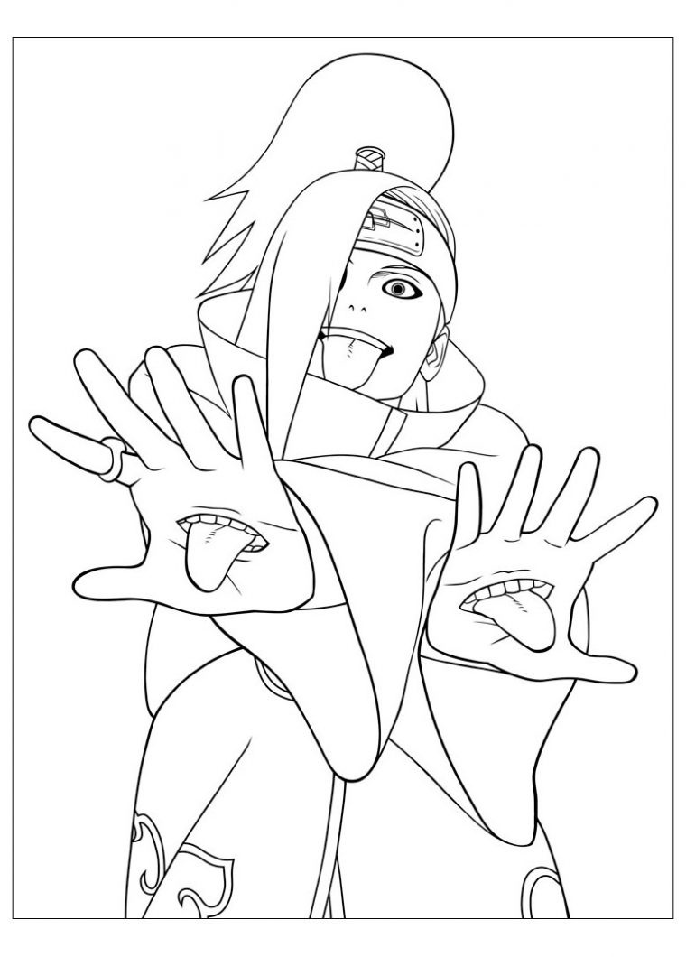 Coloriage A Imprimer Naruto – Coloriage Manga Naruto 47 avec Coloriages Naruto Shippuden