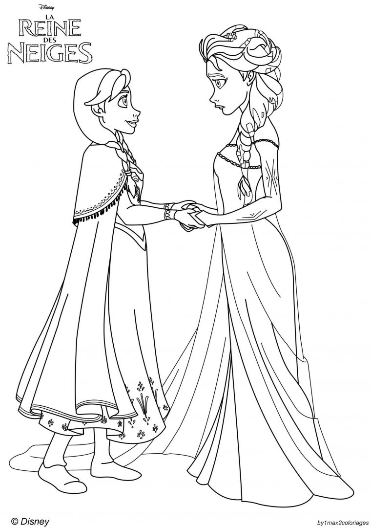 Coloriage À Imprimer Princesse Anna – Coloriage Imprimer pour Coloriage De Princesse À Imprimer