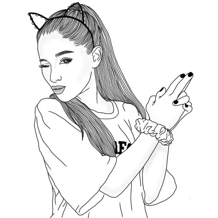 Coloriage Ariana Grande A Imprimer – Flmammoth encequiconcerne Coloriage Barbie Chanteuse