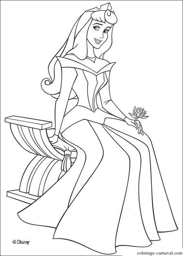 Coloriage Aurore Princesse 14 Dessin Gratuit – Coloriage concernant Coloriage Princesse Aurore