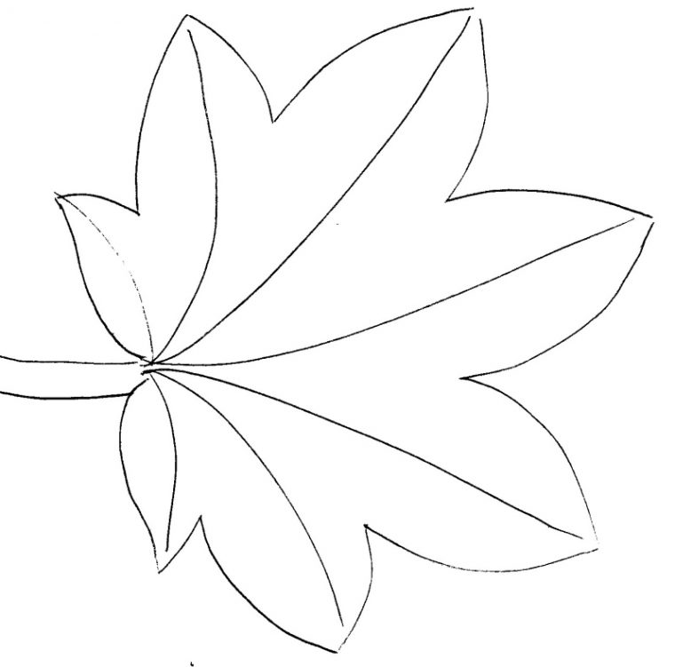 Coloriage Automne | 321 Coloriage pour Coloriage Feuille D&#039;Automne