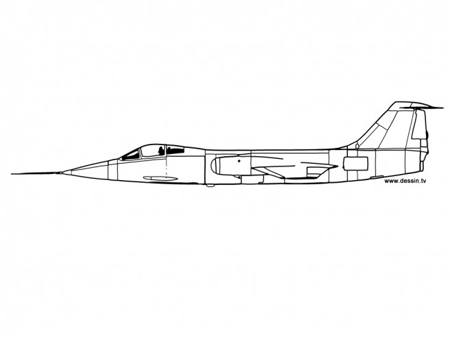 Coloriage Avion De Chasse Russe Dessin Gratuit À Imprimer dedans Dessiner Un Avion Facile