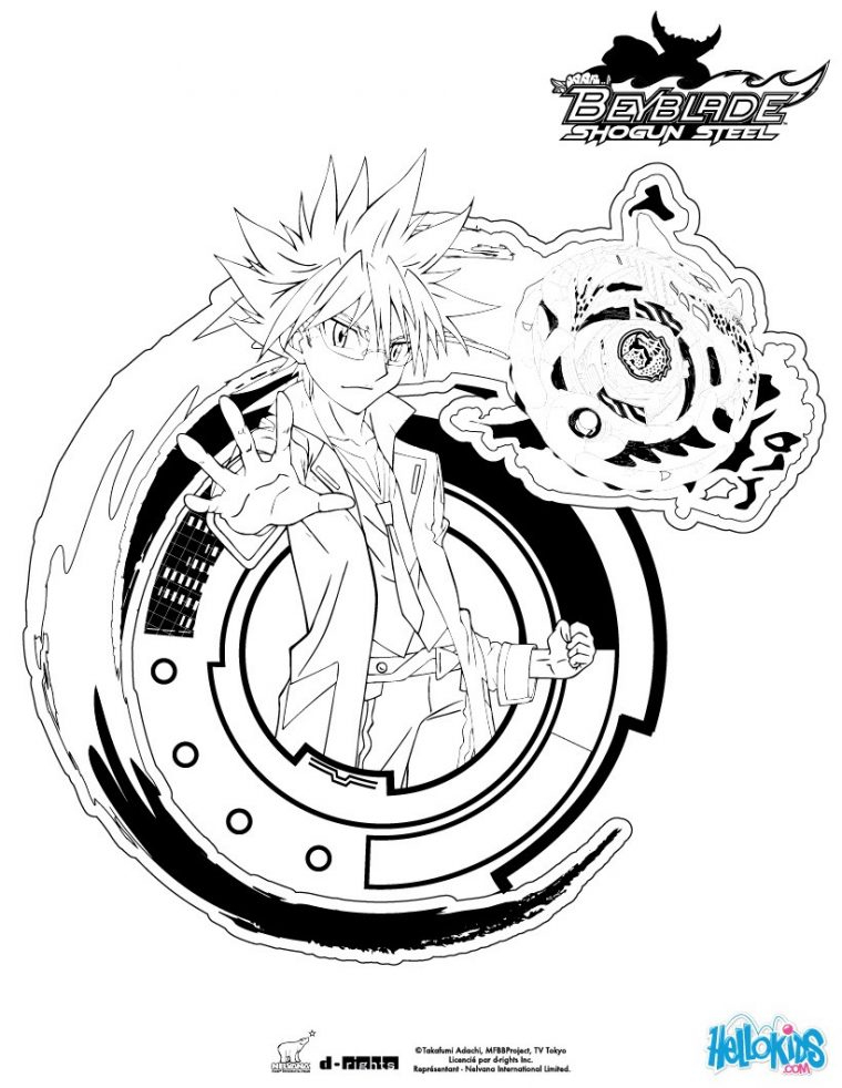 Coloriage Beyblade Burst Turbo – Greatestcoloringbook tout Beyblade Burst Turbo Coloriage