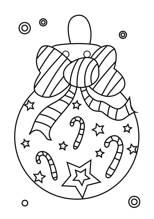 Coloriage Boule De Noël Nœud Papillon | Coloriage Boule De serapportantà Coloriage Noeud Papillon