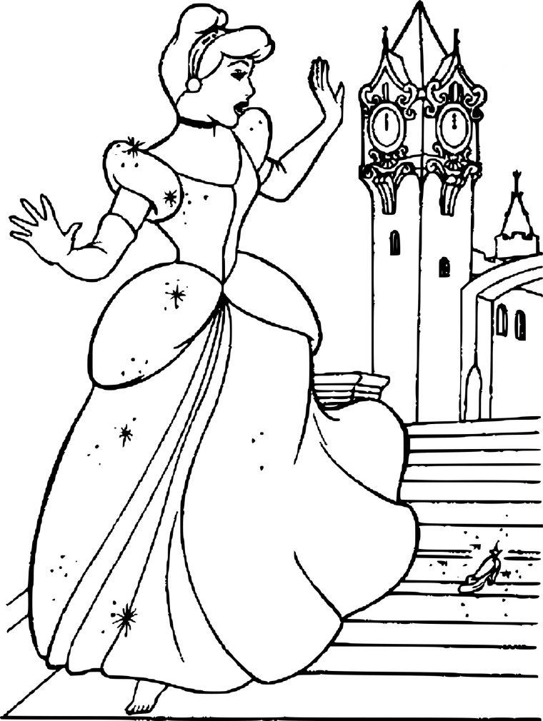 Coloriage Cendrillon Dessin À Imprimer Sur Coloriages destiné Carrosse Coloriage