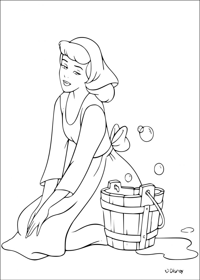 Coloriage Cendrillon Disney À Imprimer Gratuit avec Coloriage Mystere Disney À Imprimer