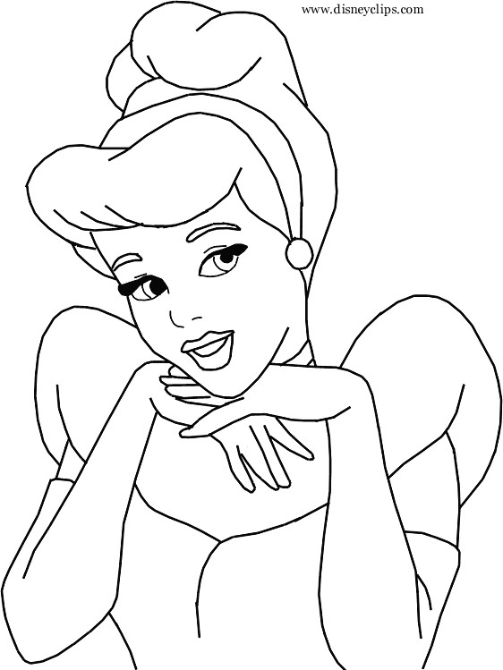 Coloriage Cendrillon Facile À Colorier Dessin Gratuit À avec Carrosse Dessin Facile