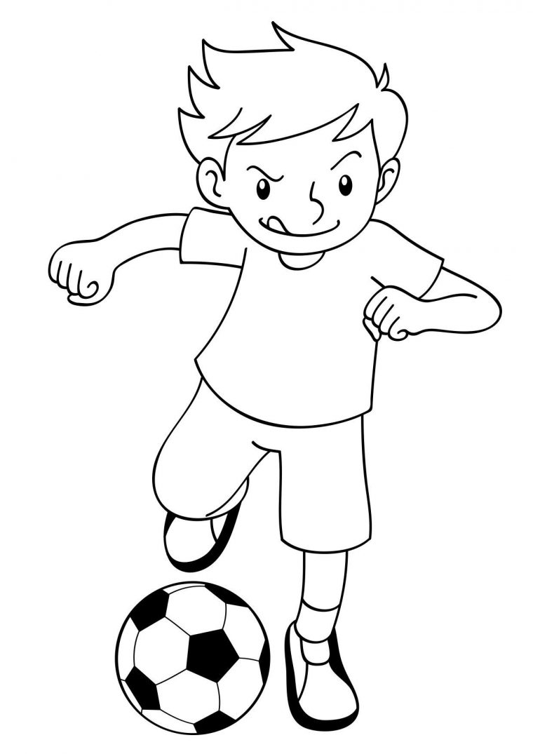 Coloriage Coupe Du Monde : Joueur De Football (3 concernant Coupe Du Monde Coloriage