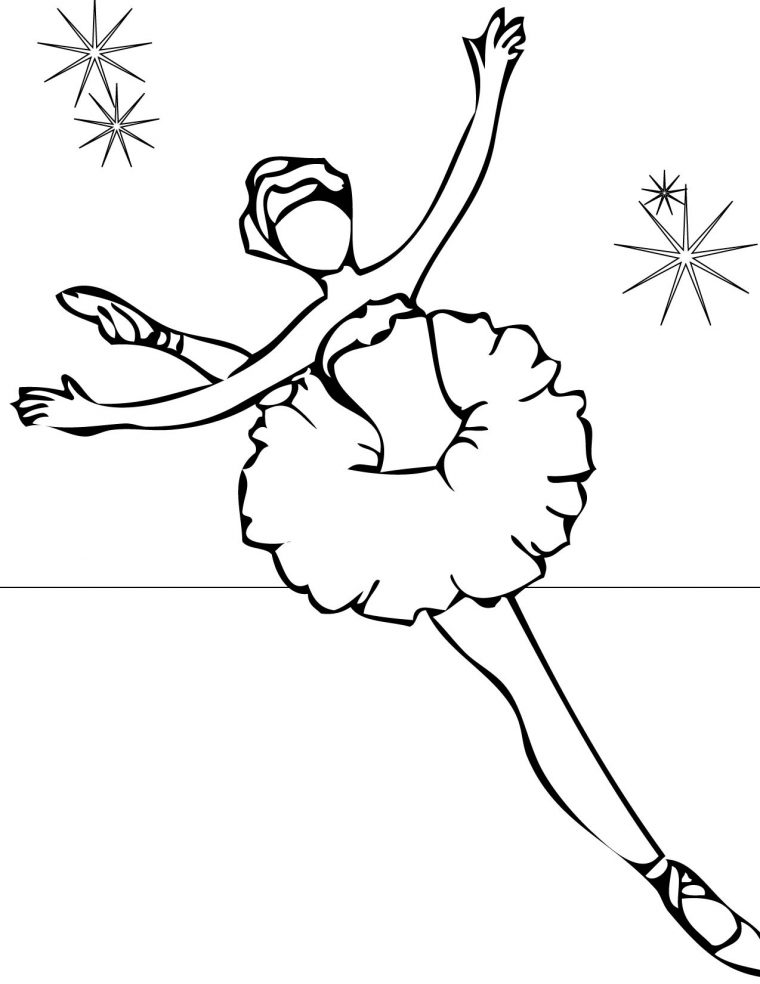 Coloriage Danse Ballet À Imprimer Sur Coloriages à Coloriage Danse Classique