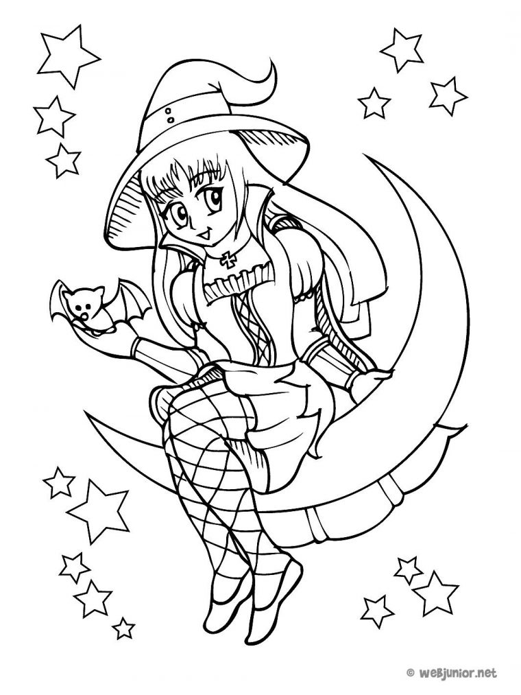 Coloriage De Manga Gratuit – Gratuit Coloriage pour Coloriages Manga