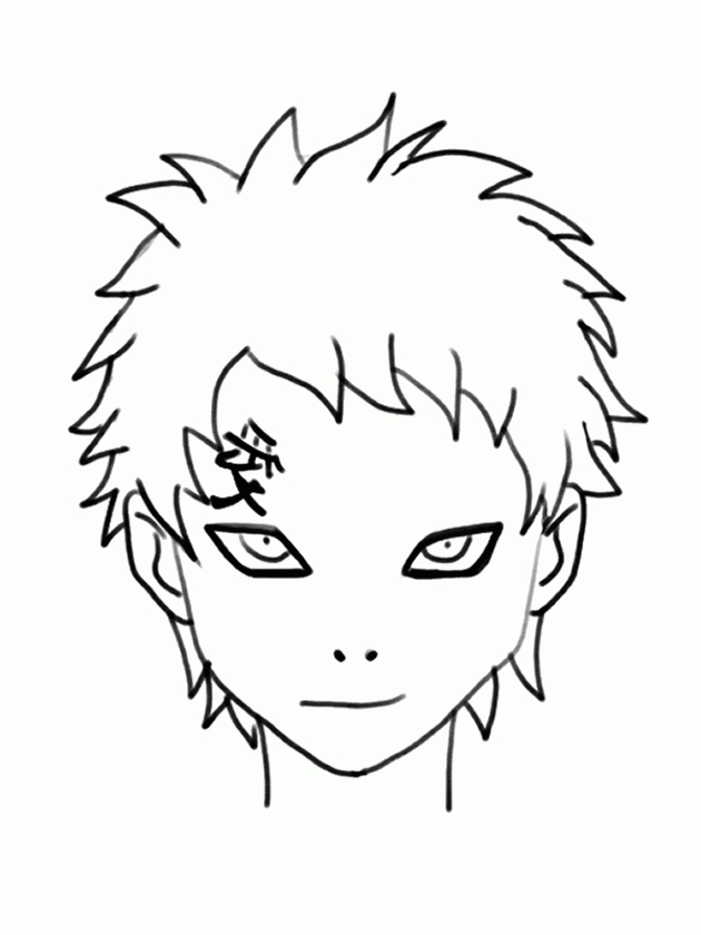 Coloriage De Naruto 2 | 321 Coloriage dedans Dessin Facile Naruto Shippuden