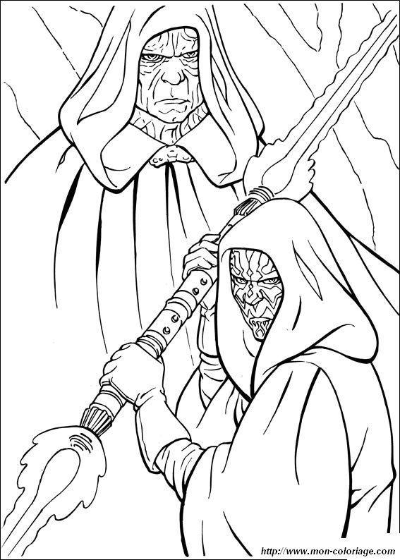 Coloriage De Star Wars, Dessin Star Wars 2 À Colorier pour Coloriage Star Wars À Imprimer