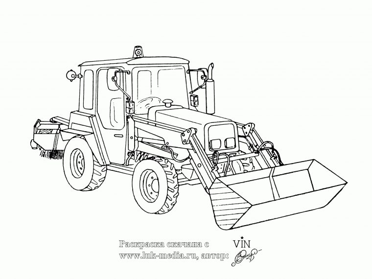 Coloriage De Tracteur Claas – Coloriage Moissonneuse Claas à Dessin Tracteur Claas